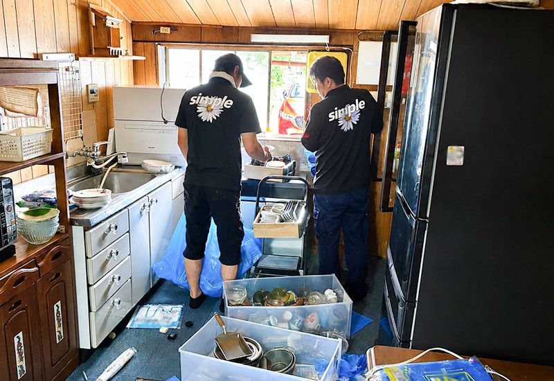 明石市の不用品回収simpleは